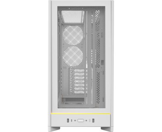 Montech HS01, tower case white, tempered glass Datoru korpusi