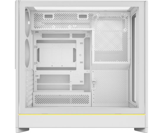 Montech HS01, tower case white, tempered glass Datoru korpusi