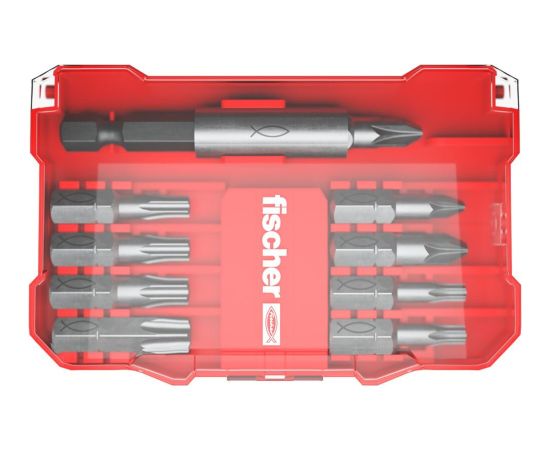fischer PowerFast II Tanos-Box, countersunk head TG/VG TX, screw set 1,801 pieces, partial and full thread, galvanized Новинки Для дома и сада 
