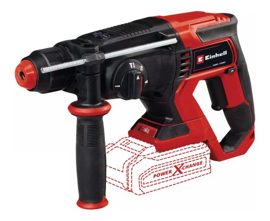 EINHELL Power X-Change Cordless Hammer Drill TE-HD 18/20 Li - Solo, 18 Volt, black/red, without battery and charger, in case Новинки Для дома и сада 