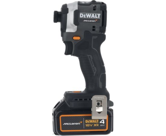 DEWALT Cordless Impact Wrench DCF85MM2T, 18 Volt, 1/4", in McLaren Design grey/black, 2x Li-Ion XR batteries 4 Ah, in T STAK Box Новинки Для дома и сада 