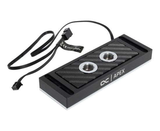 Alphacool Apex RAM X4 Water Cooler Black, water cooling black Procesoru dzesēšana