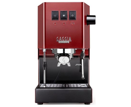 Gaggia Coffee Maker RI9481/12 Classic E24 Pump pressure 15 bar Built-in milk frother Automatic Cherry Red Kafijas aparāti