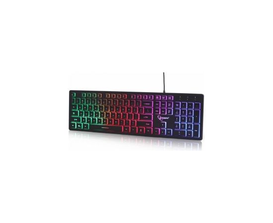 Gembird Rainbow Backlight Multimedia Keyboard Klaviatūras
