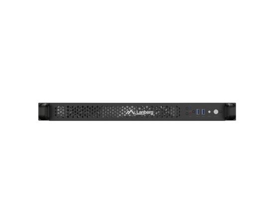 Lanberg Rackmount server chassis ITX 300/10 19"/1U SC01-3001-10B Black Serveri un to komponentes