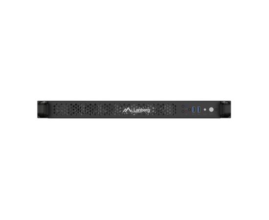 Lanberg Rackmount server chassis E-ATX 650/12 19"/1U SC01-6501-12B Black Serveri un to komponentes
