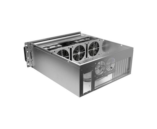 Lanberg Rackmount server chassis ATX 520/12 19"/4U SC01-5204-12B Serveri un to komponentes