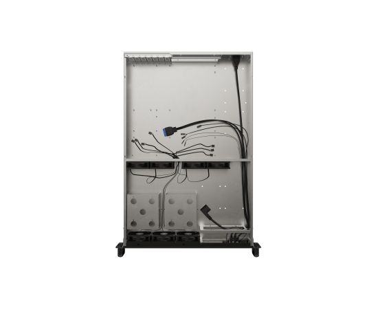 Lanberg Rackmount server chassis E-ATX 650/12 19"/2U SC01-6502-12B Serveri un to komponentes