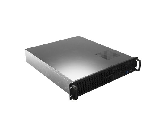 Lanberg Rackmount Server Chassis ATX 520/12 19"/2U SC01-5202-12B Black Serveri un to komponentes