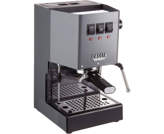 Gaggia Coffee Maker RI9481/16 Classic E24 Pump pressure 15 bar Built-in milk frother Automatic Industrial Grey Кофеварки