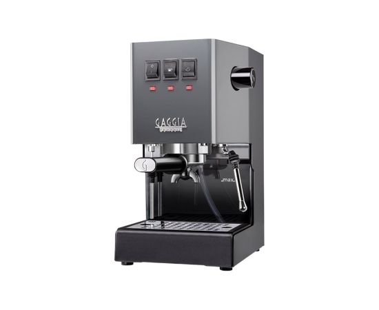 Gaggia Coffee Maker RI9481/16 Classic E24 Pump pressure 15 bar Built-in milk frother Automatic Industrial Grey Кофеварки