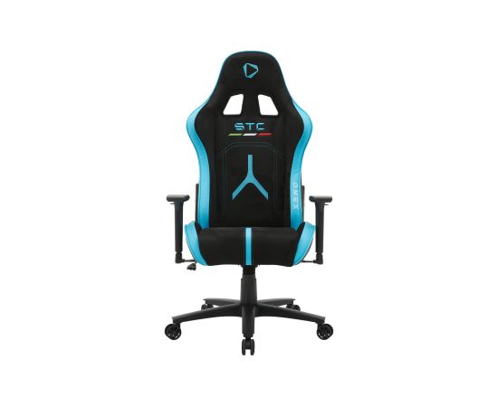 Onex Air Suede; PVC; Nylon caster; Metal Gaming chairs STC Alcantara L Series Black/Blue Gaming krēsli
