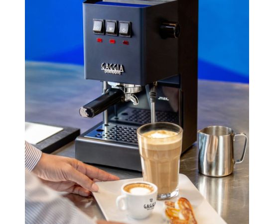 Gaggia Coffee Maker RI9481/15 Classic E24 Pump pressure 15 bar Built-in milk frother Automatic Classic Blue Kafijas aparāti