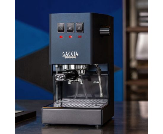 Gaggia Coffee Maker RI9481/15 Classic E24 Pump pressure 15 bar Built-in milk frother Automatic Classic Blue Kafijas aparāti