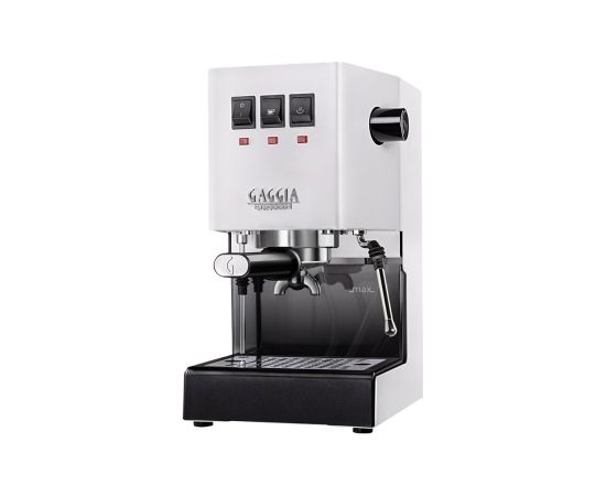 Gaggia Coffee Maker RI9481/13 Classic E24 Pump pressure 15 bar Built-in milk frother Automatic Polar White Kafijas aparāti