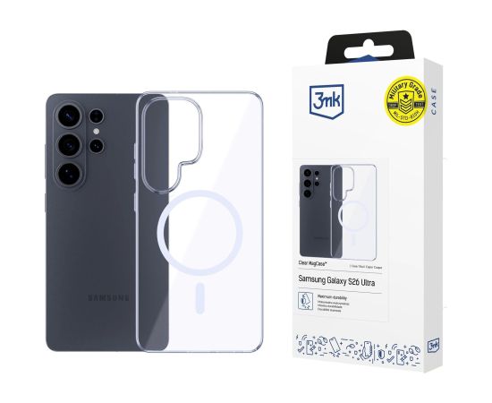 Case 3mk Clear MagCase Samsung S948 S26 Ultra Neoriģinālie Maciņi