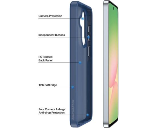 Case Dux Ducis Yind Samsung A376 A37 5G dark blue Neoriģinālie Maciņi