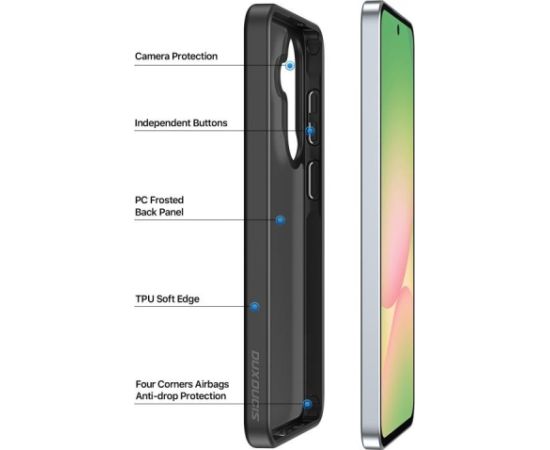 Case Dux Ducis Yind Samsung A376 A37 5G black Neoriģinālie Maciņi