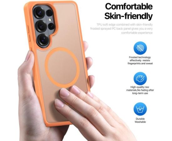 Case Dux Ducis Yind MagSafe Samsung S948 S26 Ultra orange Neoriģinālie Maciņi