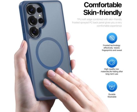 Case Dux Ducis Yind MagSafe Samsung S948 S26 Ultra dark blue Neoriģinālie Maciņi