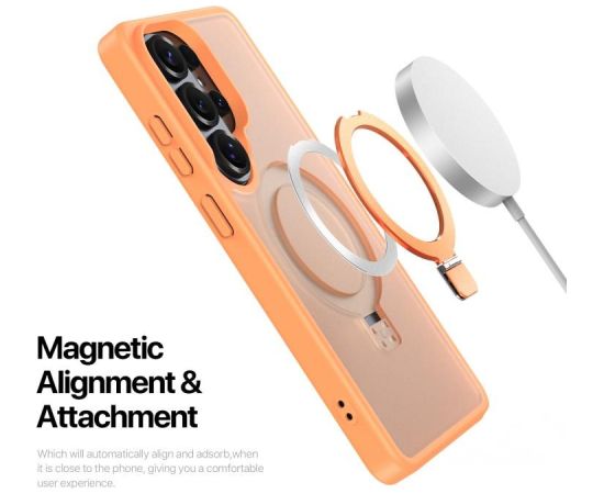 Case Dux Ducis Yind Magnetic Stand Samsung S948 S26 Ultra orange Neoriģinālie Maciņi