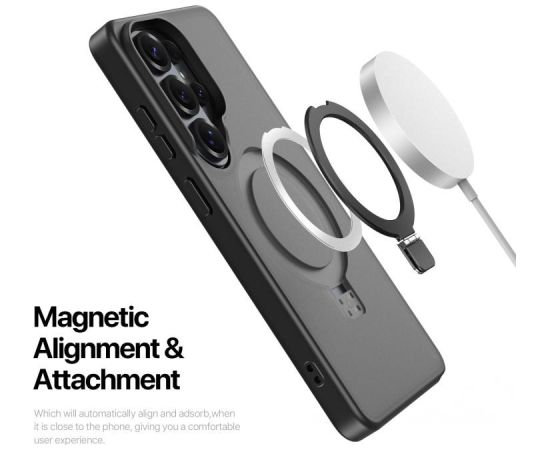 Case Dux Ducis Yind Magnetic Stand Samsung S948 S26 Ultra black Neoriģinālie Maciņi
