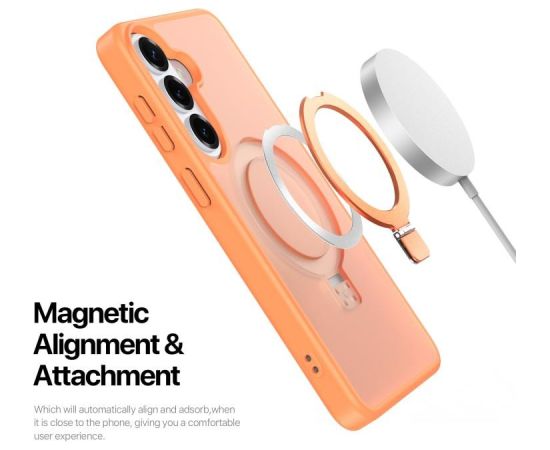 Case Dux Ducis Yind Magnetic Stand Samsung S942 S26 orange Neoriģinālie Maciņi