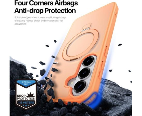 Case Dux Ducis Yind Magnetic Stand Samsung S942 S26 orange Neoriģinālie Maciņi