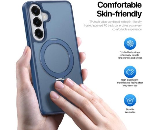 Case Dux Ducis Yind Magnetic Stand Samsung S942 S26 dark blue Neoriģinālie Maciņi