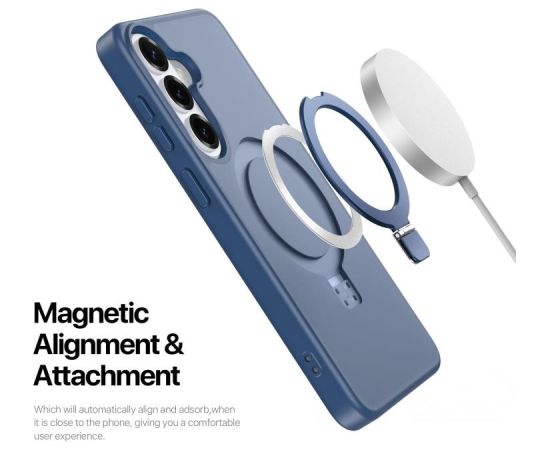 Case Dux Ducis Yind Magnetic Stand Samsung S942 S26 dark blue Neoriģinālie Maciņi