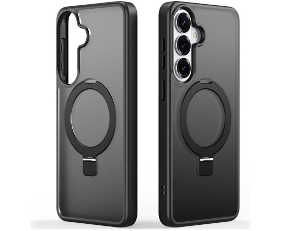 Case Dux Ducis Yind Magnetic Stand Samsung S942 S26 black Neoriģinālie Maciņi