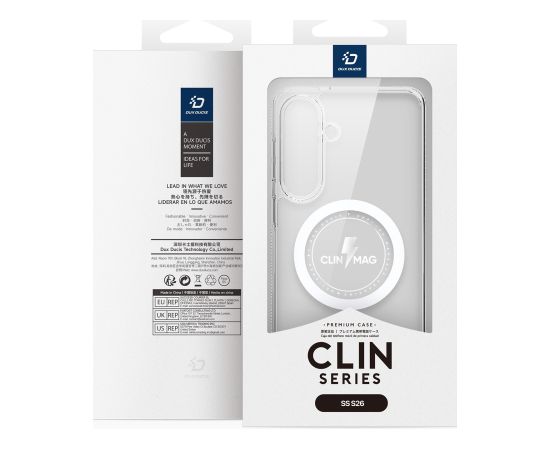 Case Dux Ducis Clin Magsafe Samsung S947 S26 Plus clear Neoriģinālie Maciņi