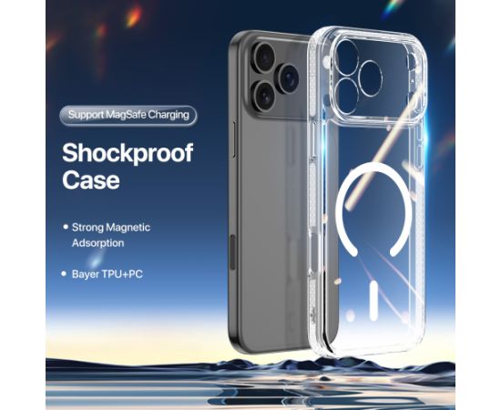 Case Dux Ducis Clin Magsafe Apple iPhone 17 Pro Max clear Neoriģinālie Maciņi