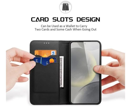 Case Dux Ducis Hivo for Samsung S931 S25 black Neoriģinālie Maciņi