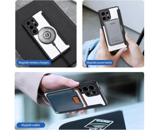 Case Dux Ducis Skin X Pro for Samsung S938 S25 Ultra black Neoriģinālie Maciņi