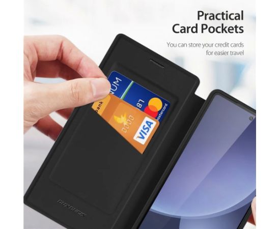 Case Dux Ducis Skin X Pro for Samsung S938 S25 Ultra black Neoriģinālie Maciņi