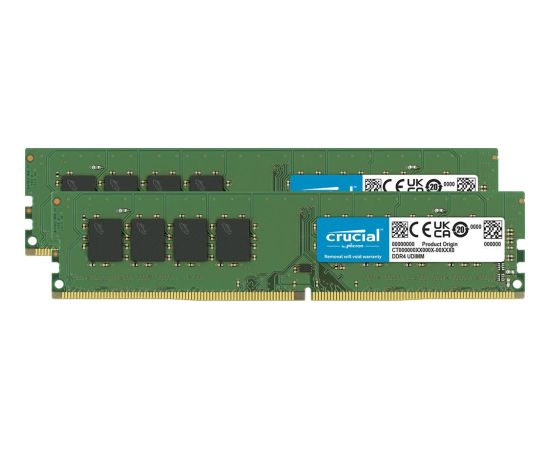 MEMORY DIMM 64GB PC25600 DDR4/KIT2 CT2K32G4DFD832A CRUCIAL RAM Operatīvā atmiņa