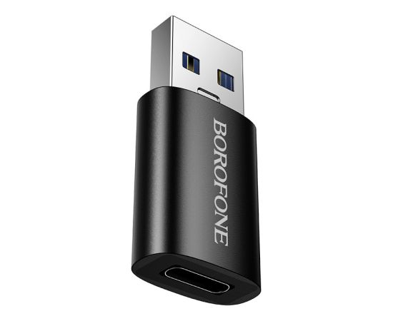 Адаптер Borofone BV26B | USB на Type C | черный Новинки Компьютерная техника