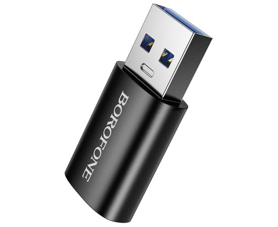 Адаптер Borofone BV26B | USB на Type C | черный Новинки Компьютерная техника