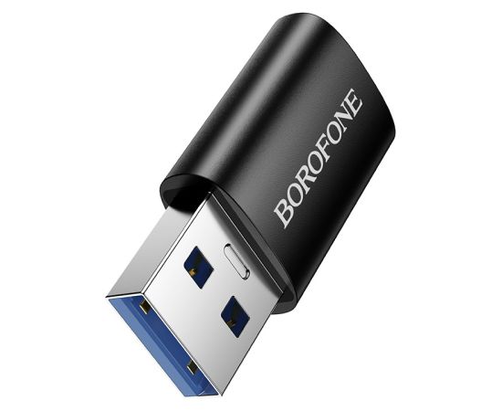 Адаптер Borofone BV26B | USB на Type C | черный Новинки Компьютерная техника