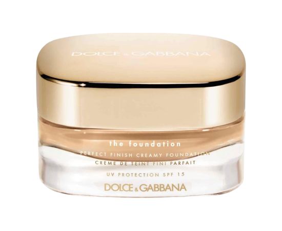 Dolce & Gabbana, The Foundation Perfect Luminous, Illuminating, Cream Foundation, 170, Gold Honey, SPF 15, 30 ml *Tester Sejas kopšana