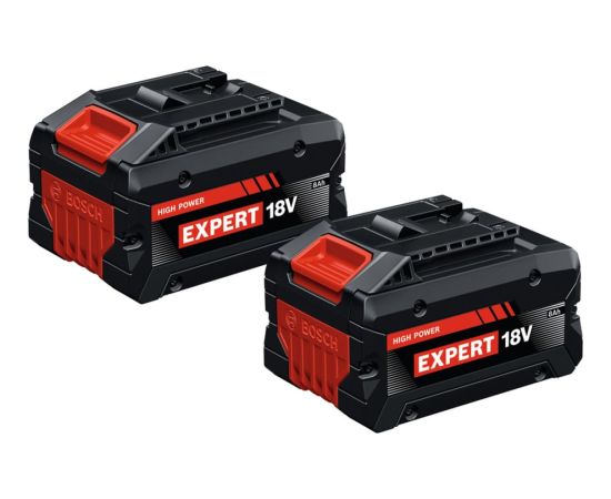 Bosch Powertools Expert battery EXBA18V-80, 2 pieces (black, AMPShare Alliance) Baterijas un akumulatori