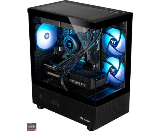 Thermaltake FTW RTX 5070, gaming PC black, Windows 11 Home Personālie datori