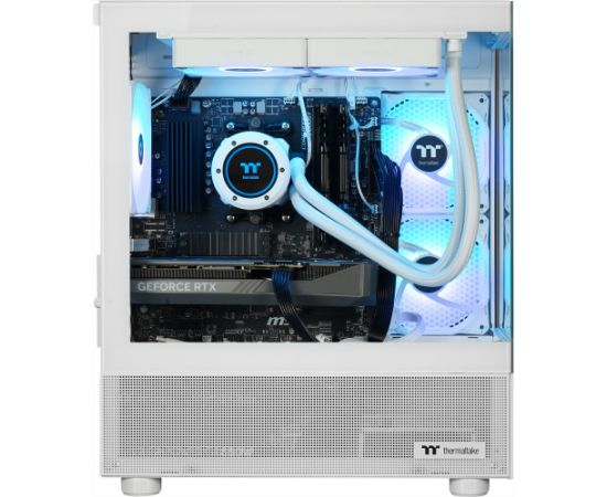Thermaltake FTW V170A 5060Ti Snow, gaming PC white/transparent, Windows 11 Home Personālie datori
