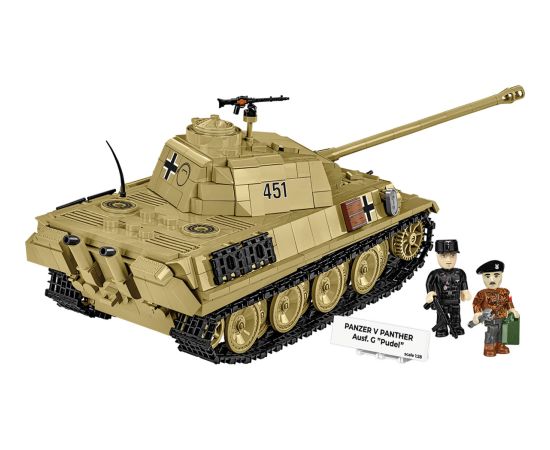 COBI Panzer V Panther Ausf. G "Poodle", construction toy, scale 1:28 Конструкторы
