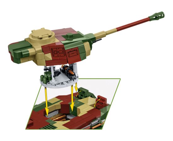 COBI PzKpfw IV Ausf. G, construction toy scale 1:28 Конструкторы