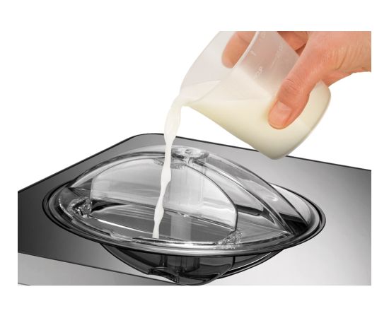 Unold ice cream maker Gusto stainless steel/black, for 2,000ml ice cream, 180 watt compressor Машины для мороженого
