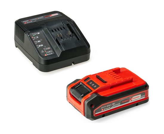 Einhell Cordless Lawn Mower Set GE-CM 36/37 Li, 36 Volt (2x18 V) (red/black, 2x Li-Ion Plus batteries 4.0 Ah) Новинки Для дома и сада 