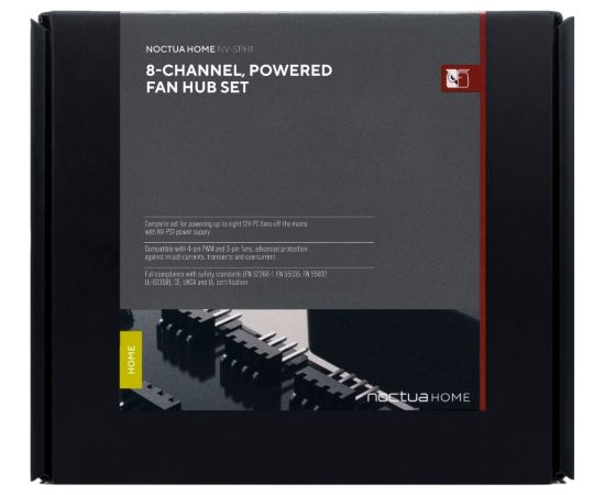 Noctua Powered Fan Hub Set NV-SPH1 (black) Jaunumi - Datori