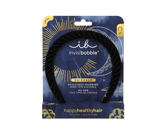 Invisibobble Hairhalo Eclipse Midnight Ring - Čelenka do vlasů Духи и косметика